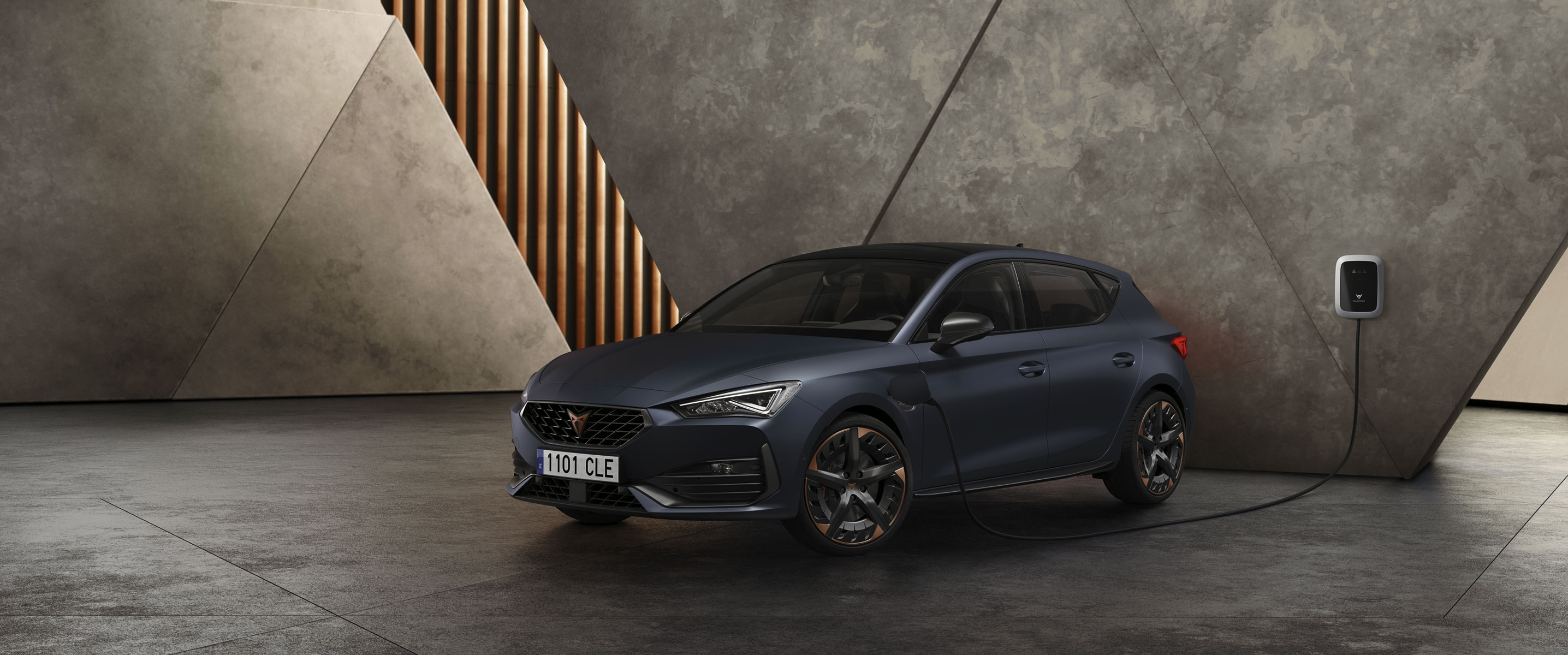 CUPRA Leon receives 5-star Euro NCAP Leon Blue petrol matte