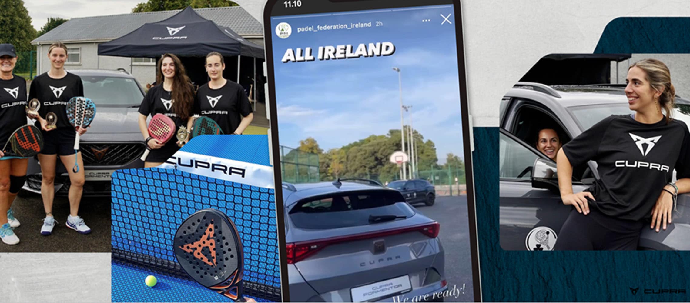 cupra ireland x padel-community