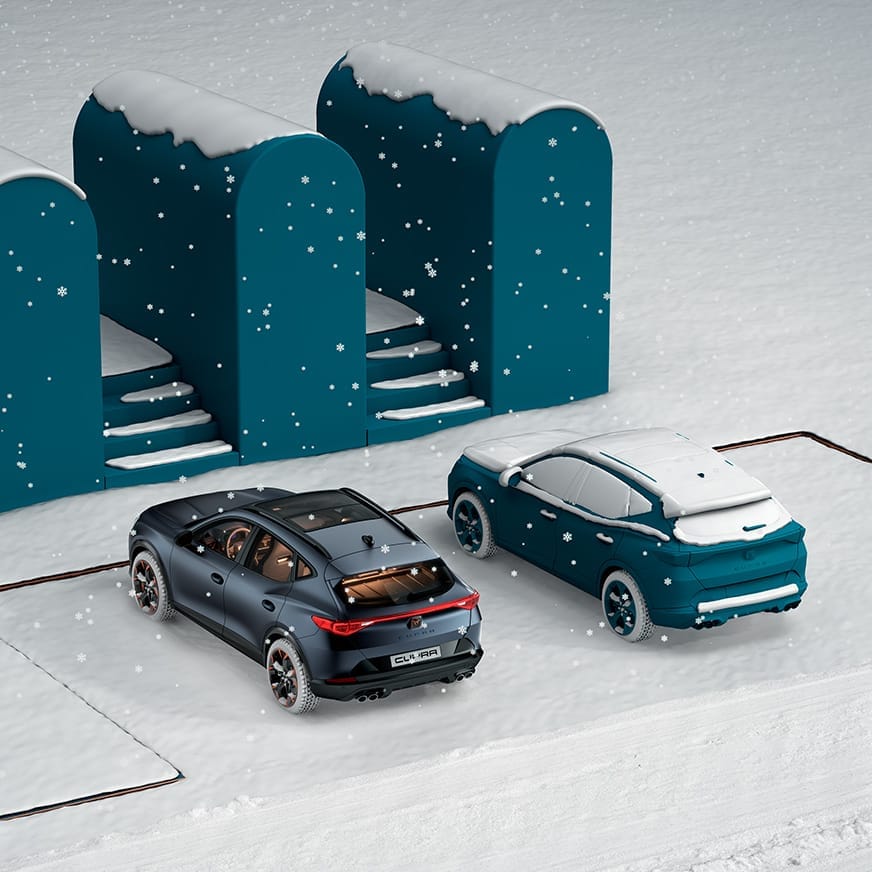 new cupra formentor with remote heating controls 