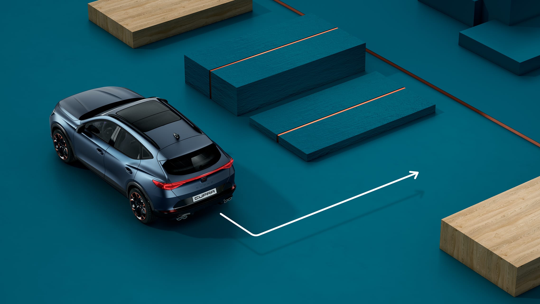 new cupra formentor with park assist for autonomous parking