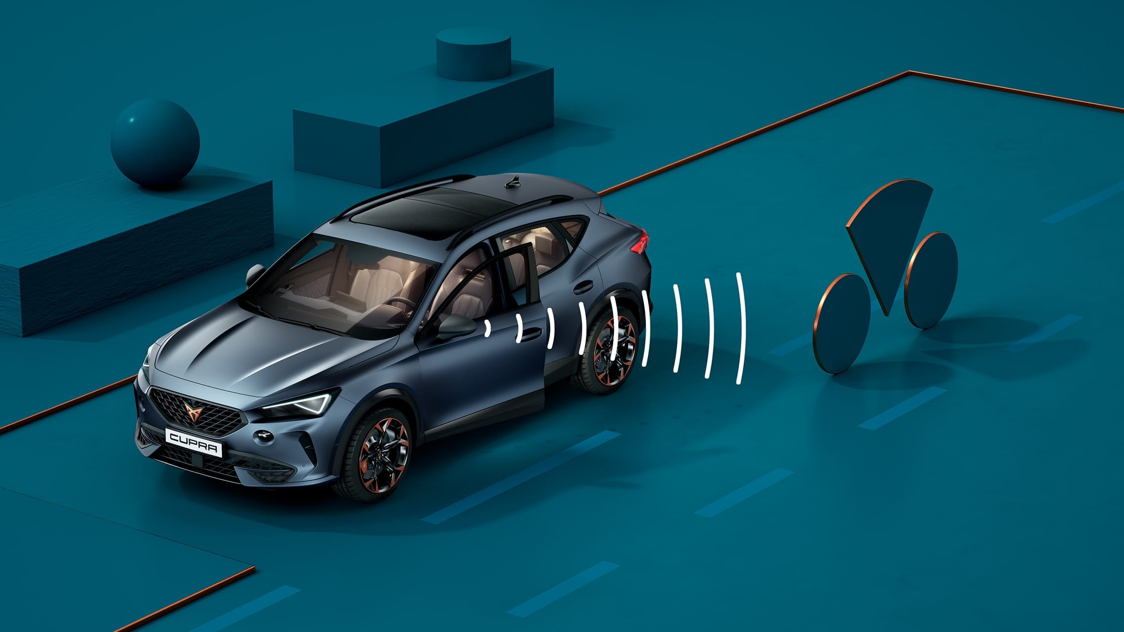 new cupra formentor with exist assist feature