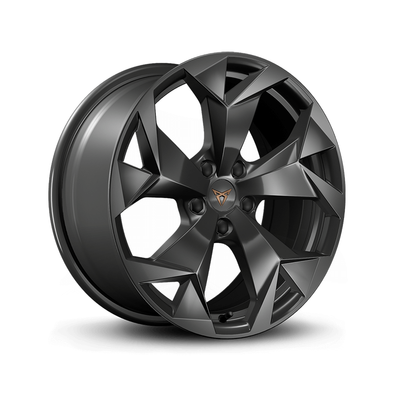CUPRA Formentor available with 18” tempest silver wheel