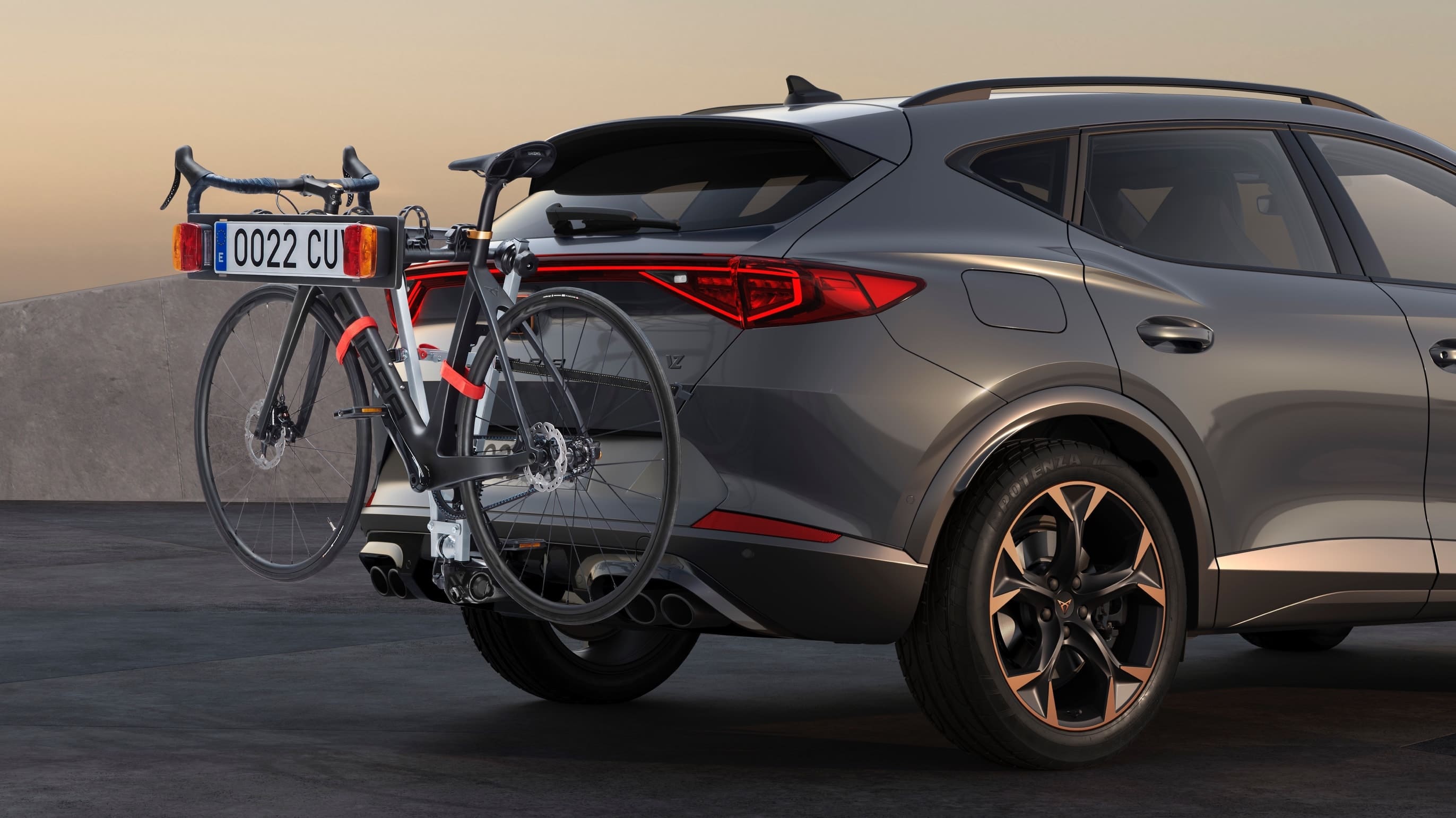 CUPRA Formentor bicycle bracket carrier