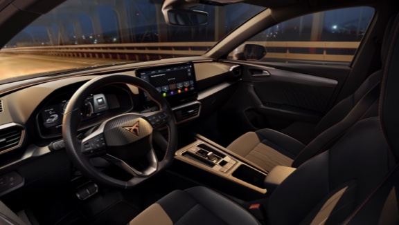 cupra-leon-interior-view-sport-textile-seats-and-touch-screen