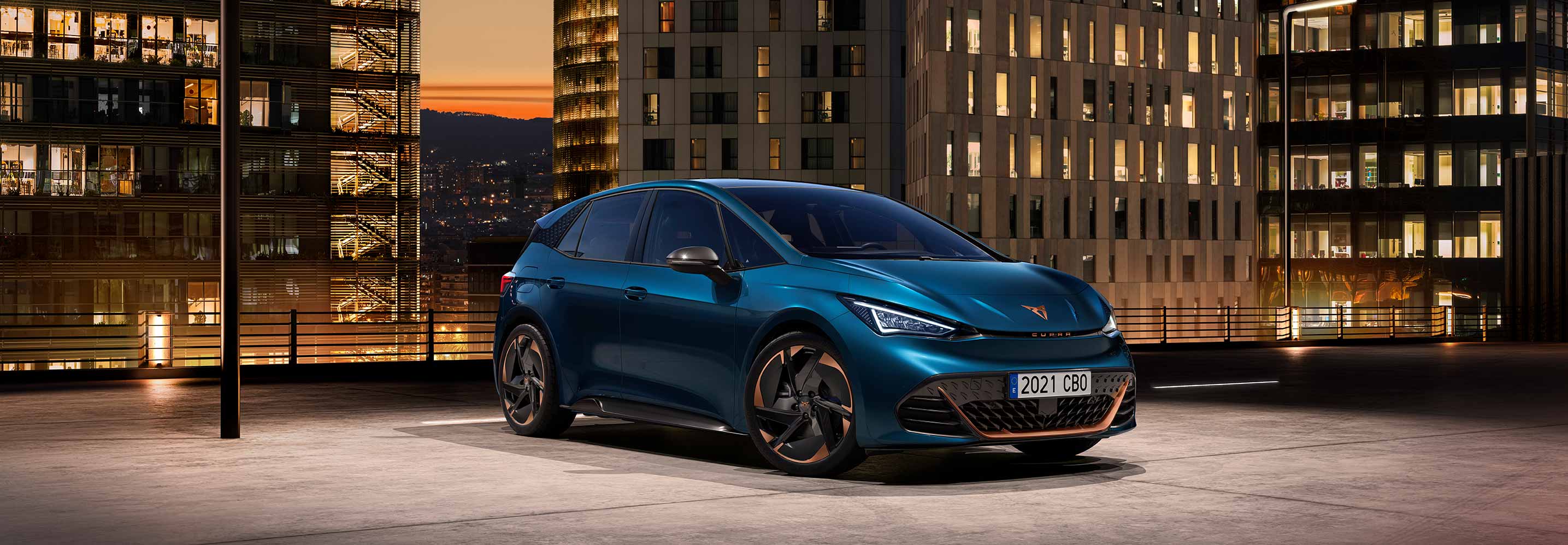 100% electric CUPRA Born