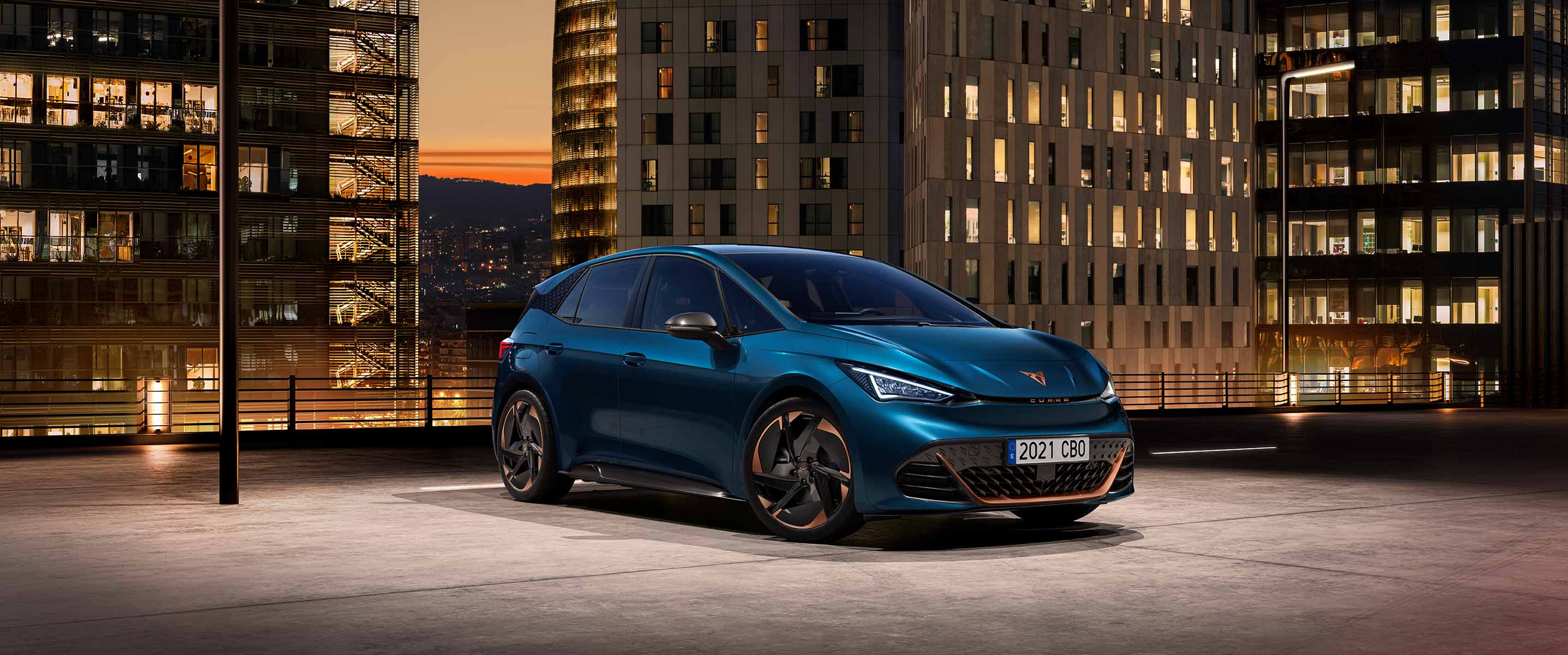 100% electric CUPRA Born