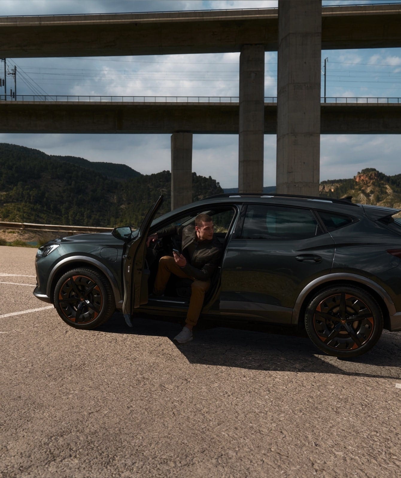 man-next-to-his-cupra-formentor-in-the-road